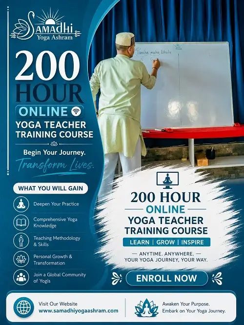 Samadhi Yoga Ashram Online Course Poster
