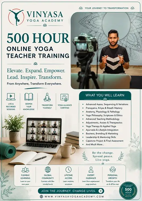 Vinyasa Yoga Academy Online Course Poster